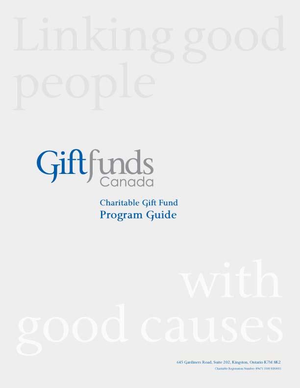 Charitable Gift Funds Canada