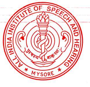 .1. ALL INDIA INSTITUTE OF SPEECH AND HEARING, Manasagangothri, Mysore 570 006 GLOBAL TENDER NOTIFICATION No. SH/Pur/SLP/Articulograph/2013-14 13.11.