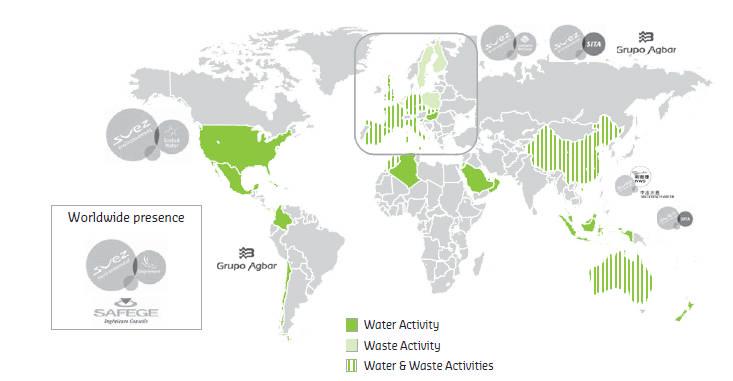This map shows the locations of the Group s principal subsidiaries and principal brands around the world as of 31 December 2011: Finally, the Group has always placed research and development at the
