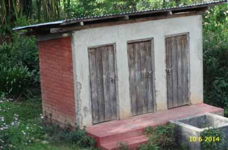 3 School Toilets Rural school sanitation is an entry point for the wider acceptance of sanitation by the rural people.