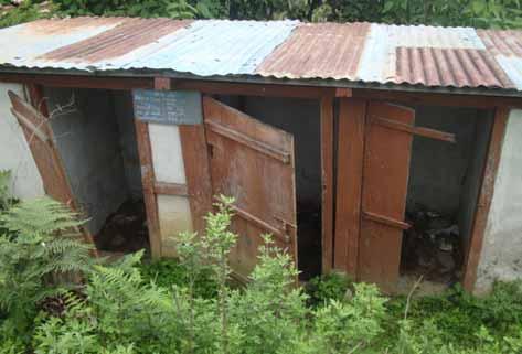 Deteriorated School Toilet at Sange, Dirang, West Kameng district!