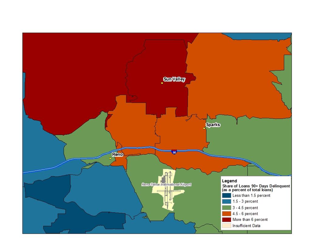 Reno Data Maps Areas at Risk of Additional Foreclosures April 2013