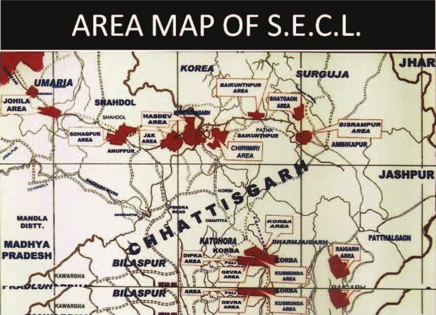 Area Map of S.E.