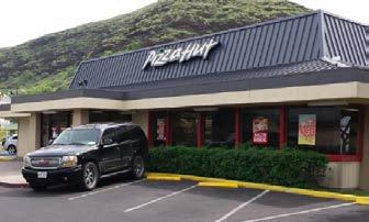 Pizza Hut PIR has a strong network of Pizza Hut stores, which operate on similar margins to Pizza Hut New Zealand Key facts 45 stores, 38 in Hawaii, six in Guam and one in Saipan Contributed 30% of