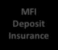 Group of (Nonbank) MFIs Regional Government MFI Deposit Insurance Group of (Nonbank)