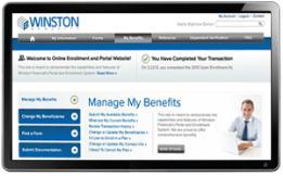 Administer Vendor Administration with BenefitInsite One System in the Center of your Benefits When engaged, Winston Benefits