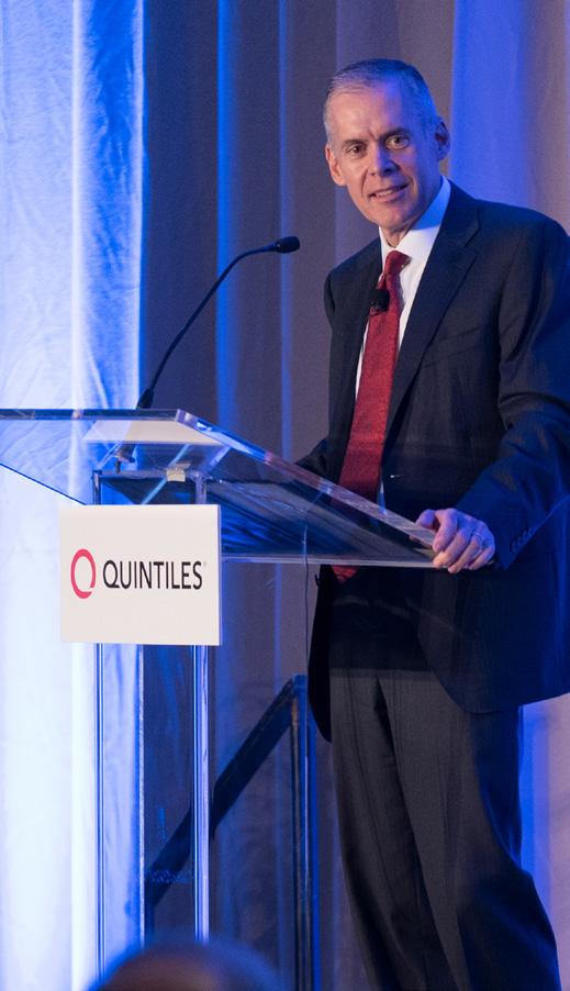 Fellow investors Tom Pike CEO I am pleased to report that 2015 was another successful year for our company, Quintiles.