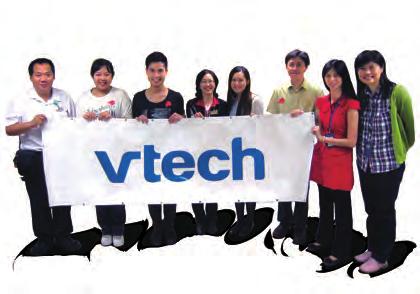 Service and Support As in previous years, in 2011 VTech sponsored the Hong Kong Business of Design Week and Hong Kong Awards for Industry, to encourage