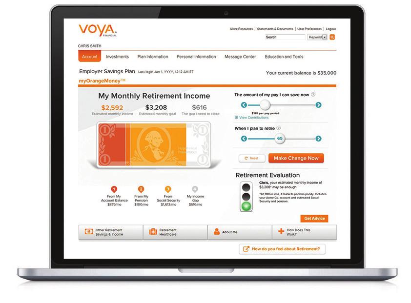 Check your savings progress with myorangemoney When it comes to planning for retirement, saving gets you started, but it s knowing how much income you ll need that can help you work toward being