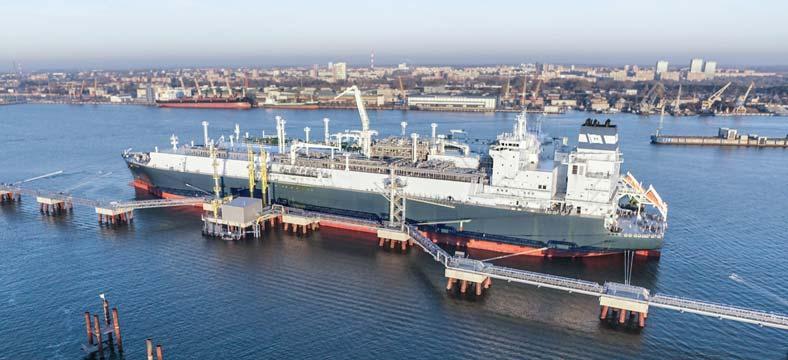A Floating LNG Import Terminal Granting Access to