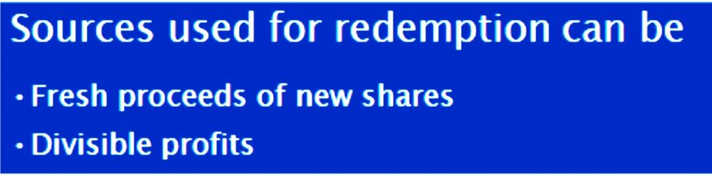 Redemption of Irredeemable Preference Shares (just for information purpose) While sub-section 5A of Sec.