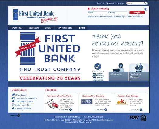 What miscellaneous charges does First United Bank have, and what charges will be different? First United s Schedule of Fees does differ somewhat from Bank of Ohio County.