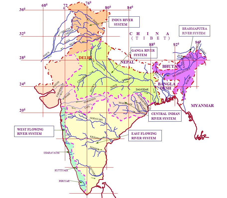 Basin-wise Large Hydro potential in India (CEA): Basin-wise Large Hydro potential in India (Source: CEA) River Basin Probable Installed Capacity in mw Indus 33, 832 Ganga 20, 711 Central Indian
