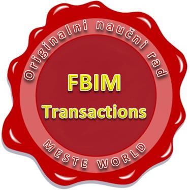 FBIM Transactions DOI 10.12709/fbim.02.
