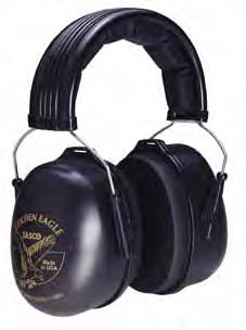 Rated #1 by the USAF The Golden Eagle combines an ultra-soft head pad, Soft-Seal ear cushions, low headband force and a dual suspension stainless steel headband to produce a comfort level that you