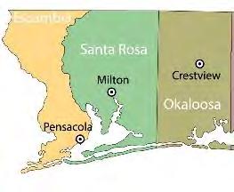 surtax is collected at the county rate where the delivery is made If a dealer in Santa Rosa county (1% surtax)
