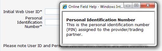 Secure Web Account - Online Field Help The ctdssmap.com Web site features an Online Field Help Window to assist providers with accessing and submitting information.