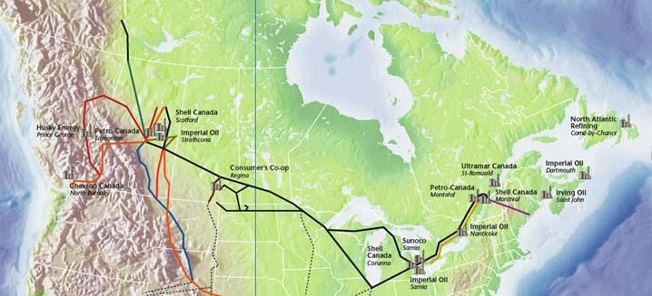 APPENDIX B: LOCATIONS OF ALL CANADIAN OIL AND