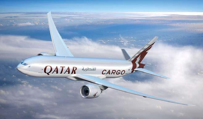 Maritime & Logistics Sector The Qatar Airways cargo GSA increased capacity by upgrading its three narrow body flights to three wide body flights.
