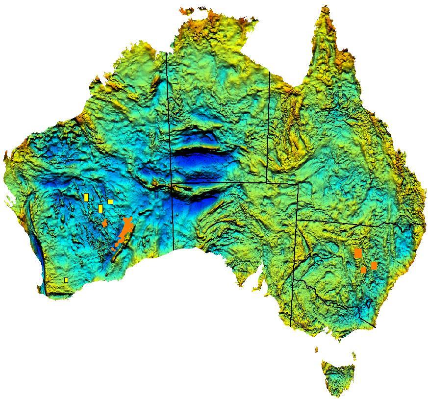Australian exploration footprint Tropicana Greenfields & Brownfields Sunrise Dam