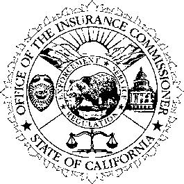 California State Auditor Report 2017-103 57 STATE OF CALIFORNIA DEPARTMENT OF INSURANCE EXECUTIVE OFFICE 45 FREMONT STREET, 23 RD FLOOR SAN FRANCISCO, CA 94105 (415) 538-4381 (415) 904-5889 (FAX) www.