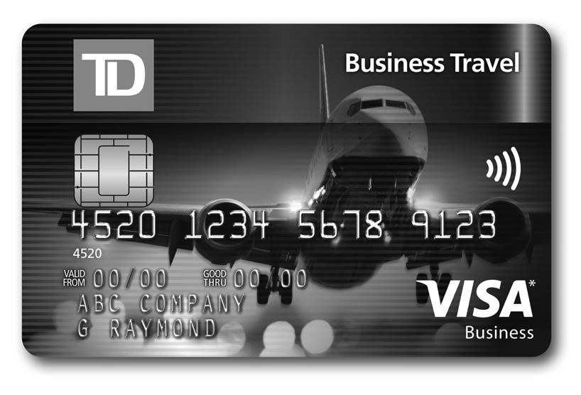 TD Business Travel Visa * Cardholder