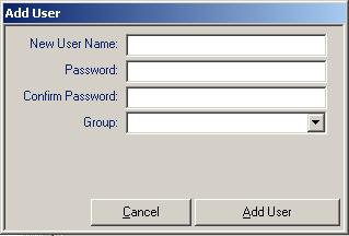 Maintain Users The Maintain Users functions allows for the adding, deleting and modifying of users, as well as the ability to change the password for an existing user.