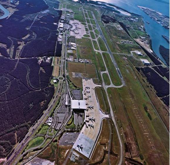 BRISBANE AIRPORT Australia s third largest airport, with $1.35 billion parallel runway currently under construction Passenger Volumes Millions 19.1 20.1 21.0 21.4 21.9 22.0 14.9 15.8 16.5 16.8 17.
