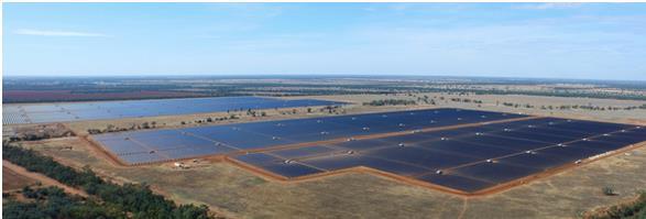 Coopers Gap, Qld QIC, on behalf of clients, committed $800m to the Powering Australia Renewables Fund ("PARF ) with AGL