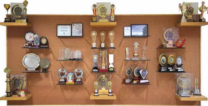 AWARDS & RECOGNITION Every year, L&T and its people receive a number of national and international awards that acknowledge its varied accomplishments.