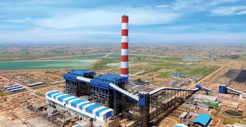 Power Business 2x700 MW supercritical thermal power plant built by L&T on EPC basis for Nabha Power at Rajpura in Punjab.