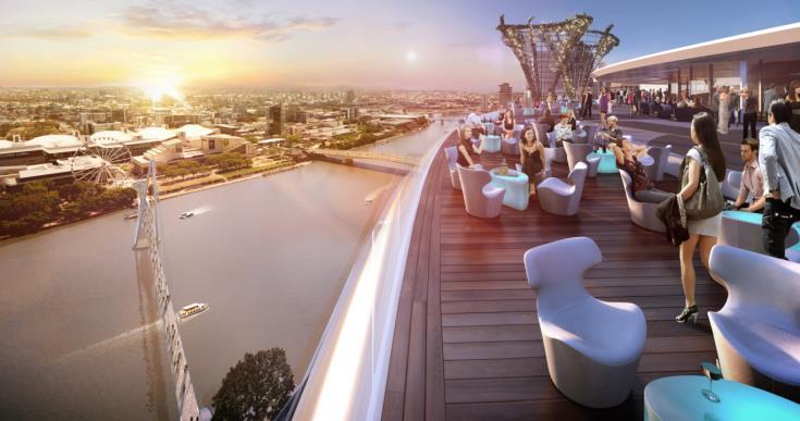 OUTLOOK AND PRIORITIES QUEEN S WHARF BRISBANE Contractual close with the Queensland Government on the Queen s Wharf project reached in November 2015 Construction expected to commence early 2017, with
