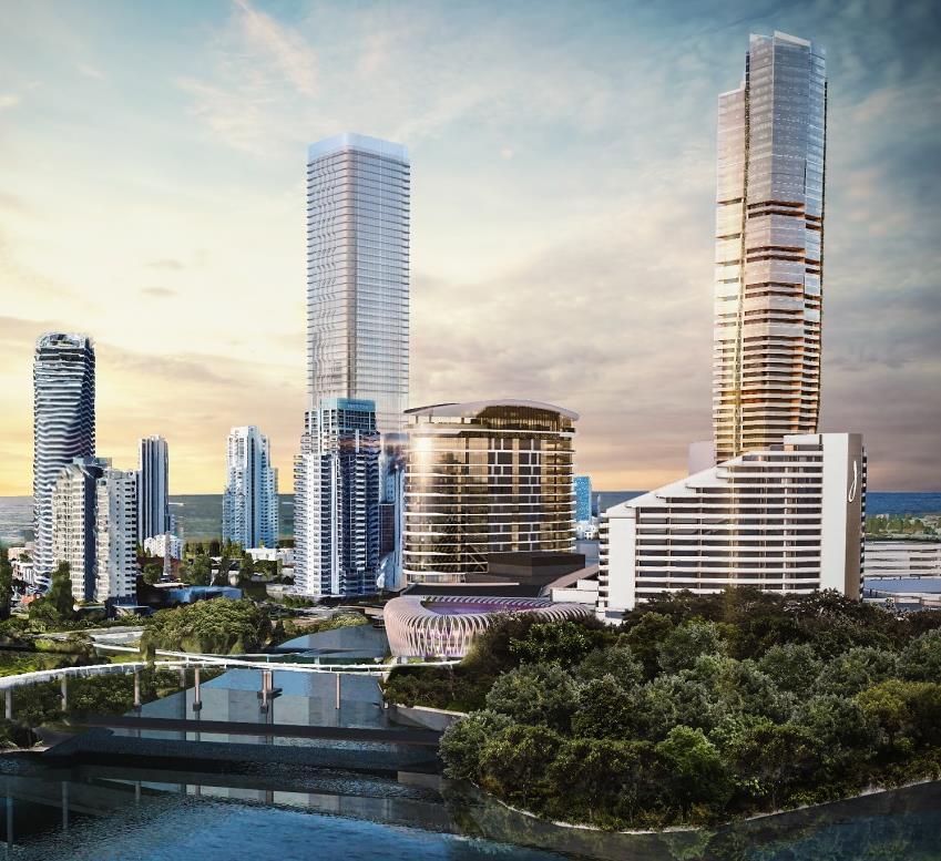 capacity, F&B and retail Around $400m for a new 200 metre hotel and residential tower in planning proposed to be developed in a joint venture with CTF and FEC Total incremental net capital