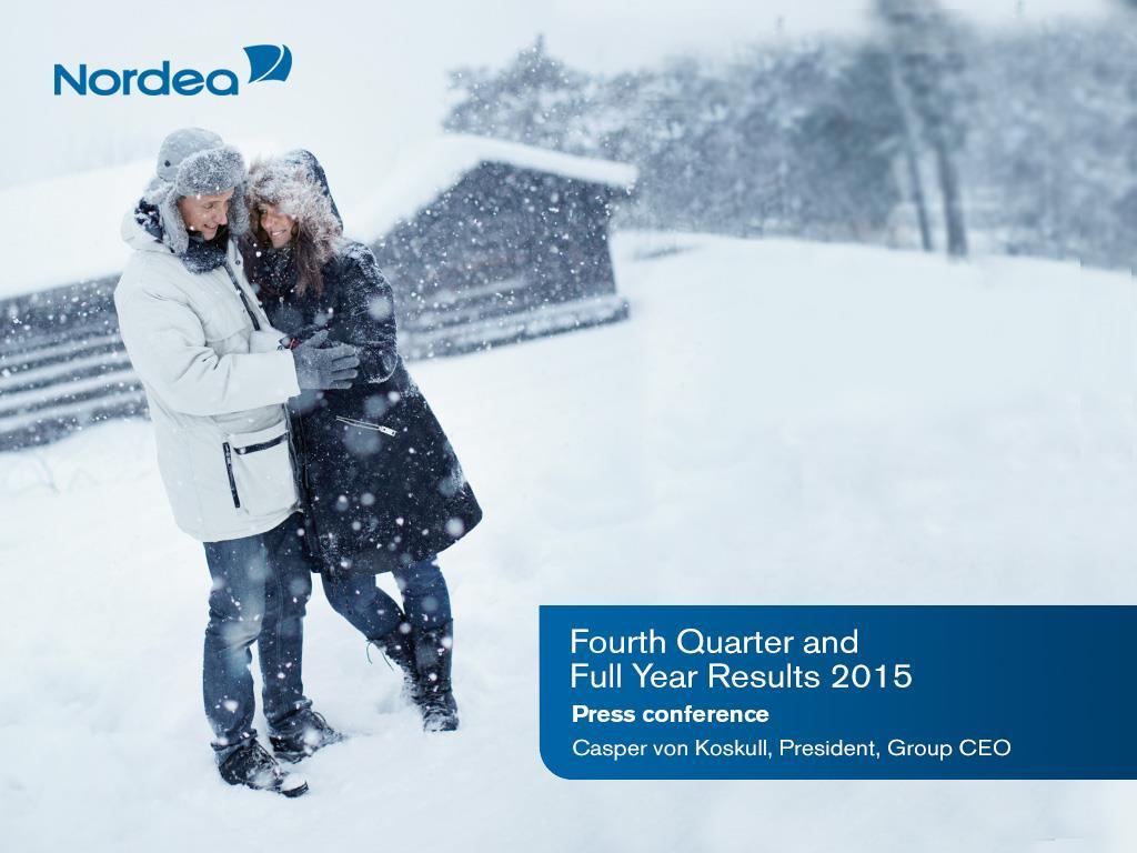 Fourth Quarter and Full Year Results 2015 Press