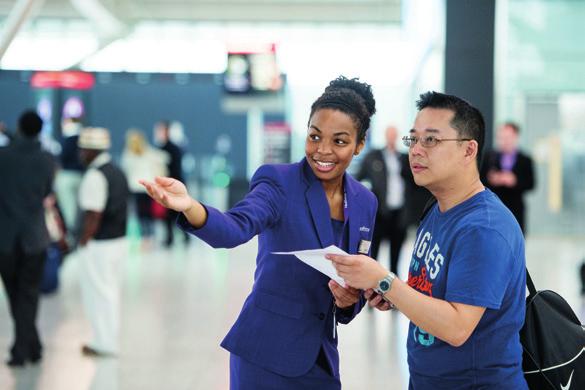 Ask a Passenger Ambassador they ll show you the way. What happens at the Travelex desk? Bulky goods Take bulky goods to the Travelex desk to make your refund claim before you check in.