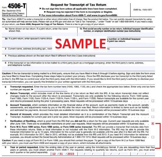 How to Request IRS Verification of Non-filing Letter How to request a Non-filing Letter if, I never filed a tax return I filed an IRS tax return in the past My parents live outside the U.