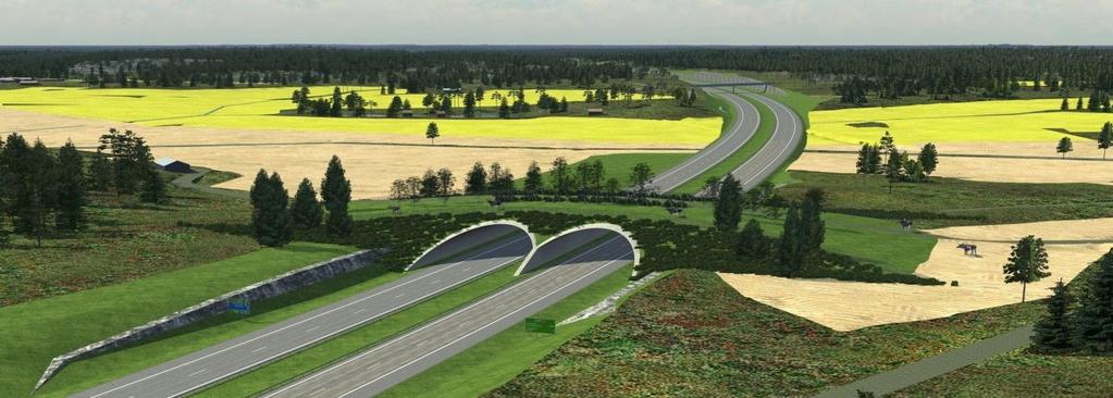 Contents of the PPP project PPP liability for motorway section Koskenkylä-Kotka to be constructed Construction liability for minor road network Variation limits (in case of grade line