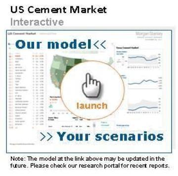Exhibit 15: Oil cement could experience a lower growth rate but the rest of the cement pie should benefit Exhibit 16: All in, we expect an improvement both capacity utilization and pricing over the