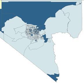 Most Targeted Employment Areas Are Located in Clark County Clark Washoe The Nevada