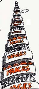 13 The Wage-Price Spiral A Perpetual Process: 1.Workers demand raises 2.Owners increase prices to pay for raises 3. High prices cause workers to demand higher raises 4.