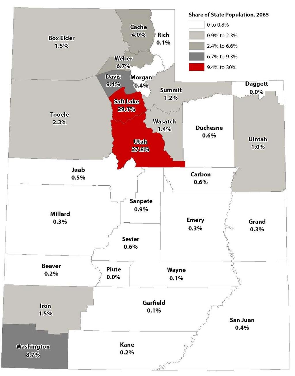 County s Share of State Population: 2065 Source: Kem C.