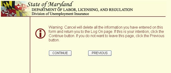 Warning Page After Clicking Cancel on Add Employee Page This warning message displays when you click Cancel on the Add Employee page. Its purpose is to verify that you want to quit.