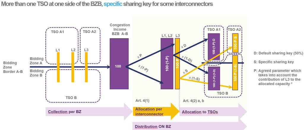 More than one TSO on at least one side of the Bidding Zone border: If an interconnector is 100% owned by a single TSO or another legal entity or if this interconnector has an exemption in accordance