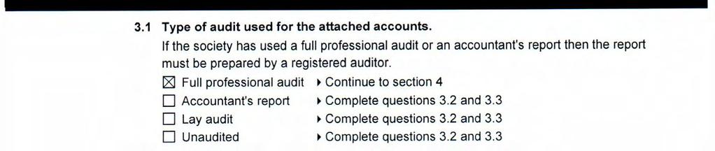 audit? D No D Yes 3.