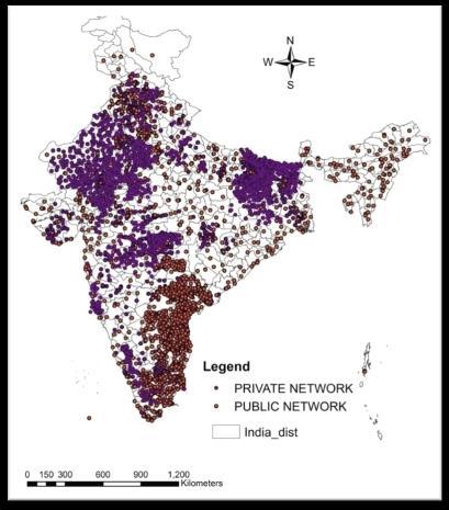 Farmers remain highly vulnerable to the weather in India Agricultural area by rainfall class Percentage of cropped area 100% = 159m ha 33 About 1/3 of the country is constantly threatened by drought