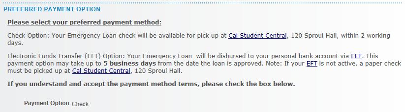 Note: If this was a Copayable loan, the amount will credit directly to the student s account.