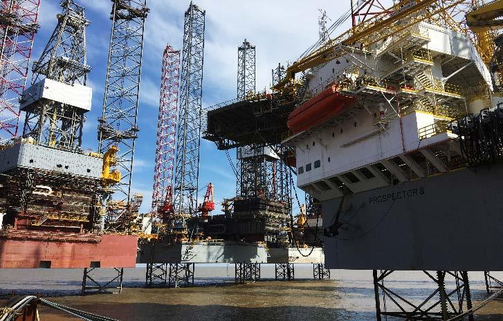 Jackup Rig Construction Update 120 80 40 0 109 9 Total Newbuilds to be Delivered Contracted Rigs 109 Anticipated Jackup Deliveries Through 2020 15 100 50 Rigs