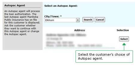 Autopac agent has been