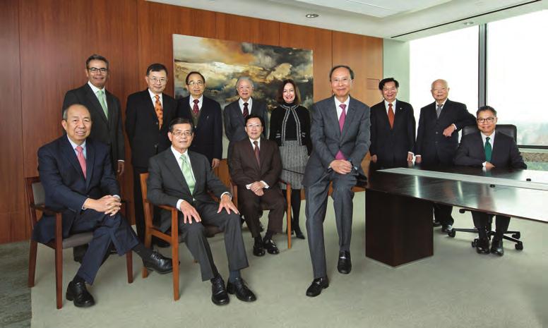 Corporate Information Standing, left to right: Felix S. Fernandez, Nelson Chung, Thomas C.T. Chiu, Michael M.Y. Chang, Jane Jelenko, Kelly L. Chan, Ting Y. Liu.