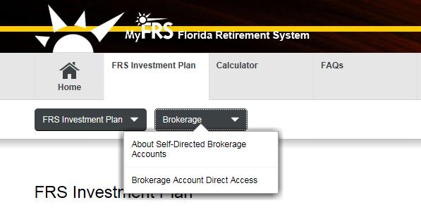 Accessing Your Account Online Access: MyFRS.